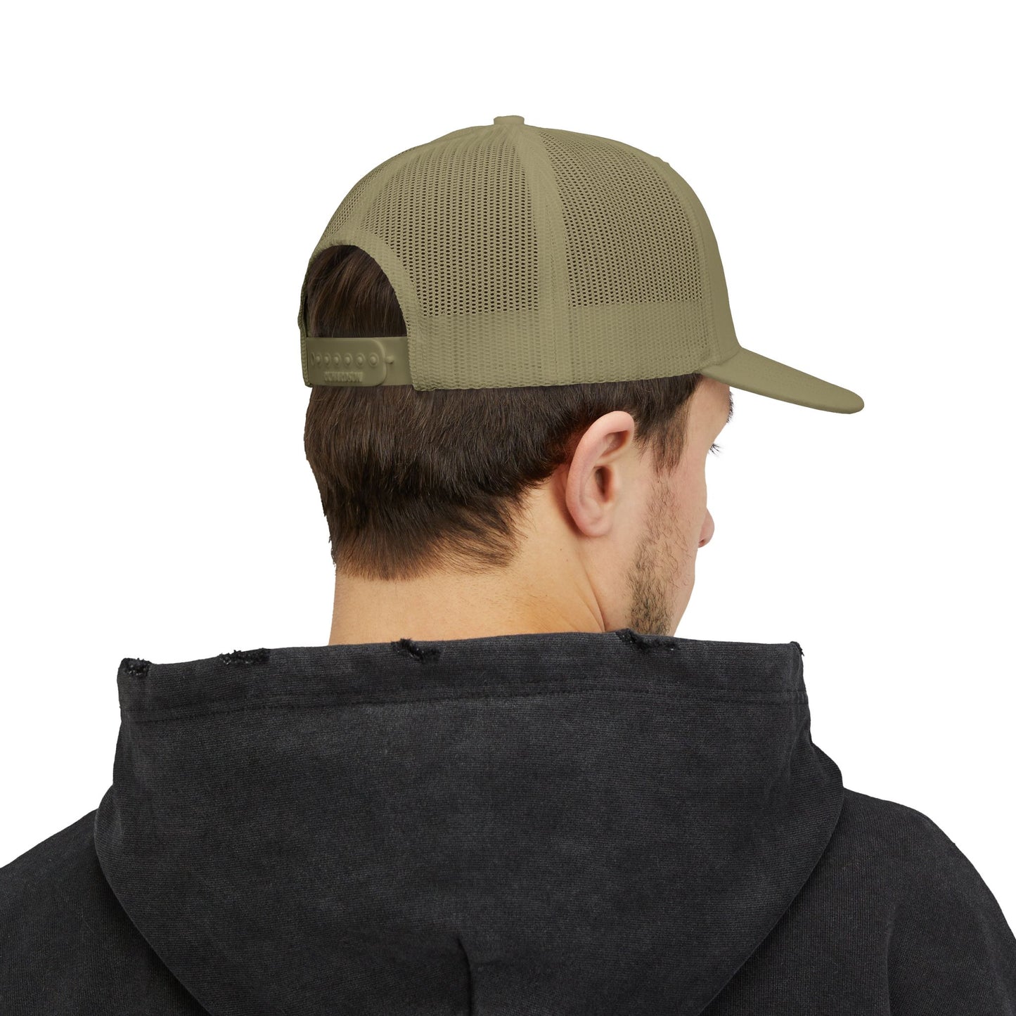 Embroidered LA Logo Snapback Trucker Cap Hats Printify