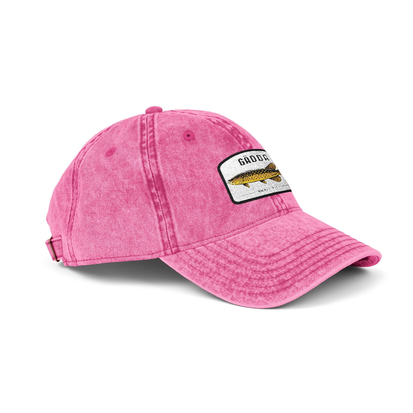 Vintage Fish Embroidered Cap
