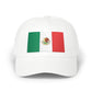 Mexico Flag Dad Cap — Embroidered Mexican Flag Baseball Hat Hats Printify White One size