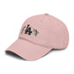 Washed Baseball Cap with LA Embroidered Astronauts