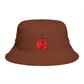 Boxing Gloves Buckethat - Retro Sport Embroidered Bucket Hat Hats Printify