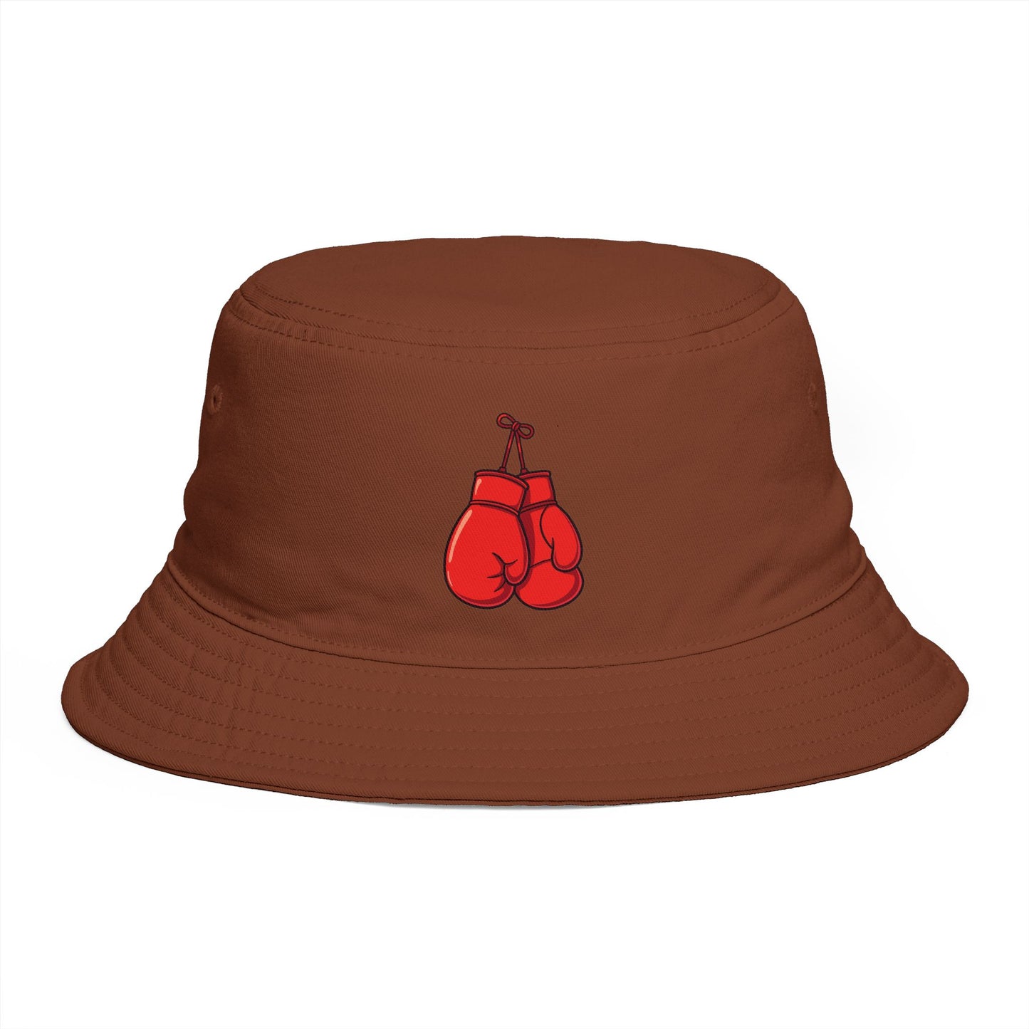 Boxing Gloves Buckethat - Retro Sport Embroidered Bucket Hat Hats Printify