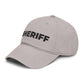 Sheriff Floral Embroidered Baseball Cap Hats Printify