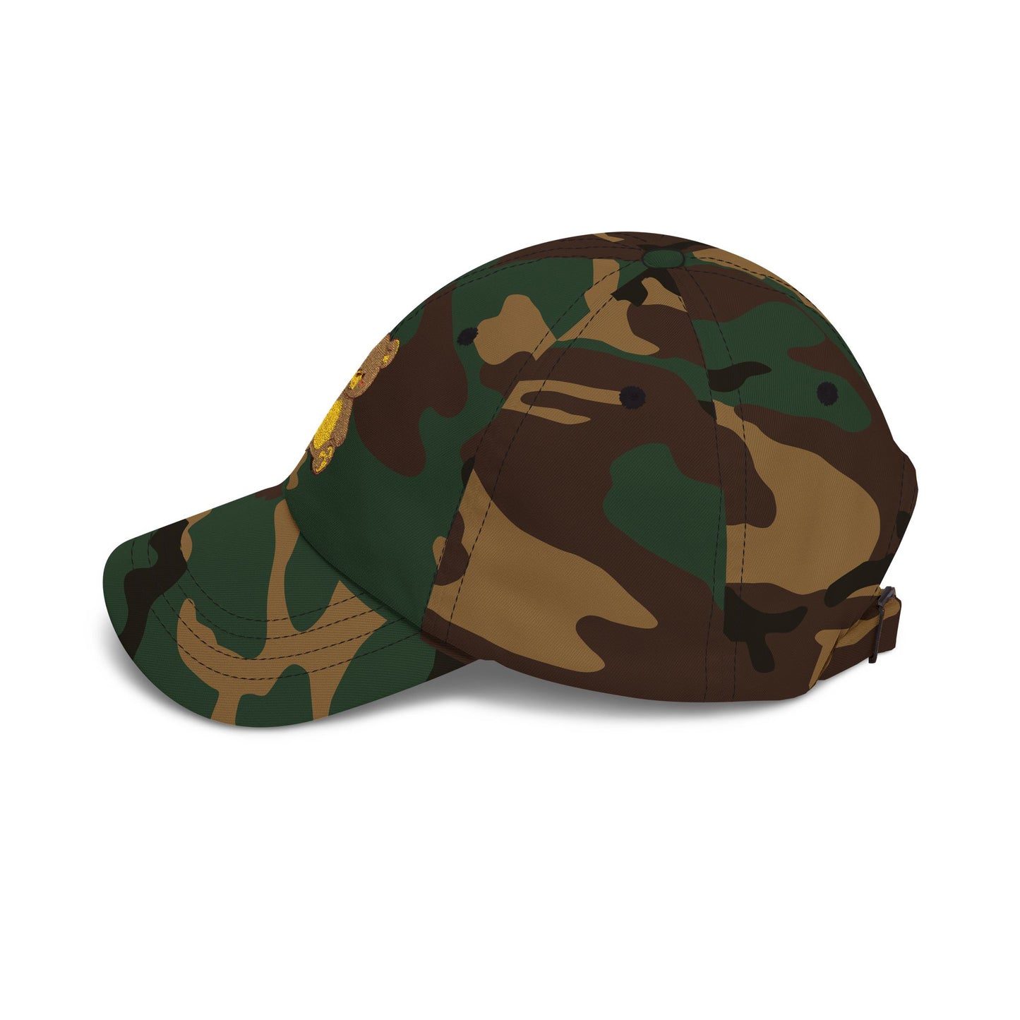 Teddy Bear Dad Cap — Cute Embroidered Plush Bear Baseball Hat