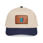 Leather Patch Baseball Cap — Retro Grenade Patch Hat