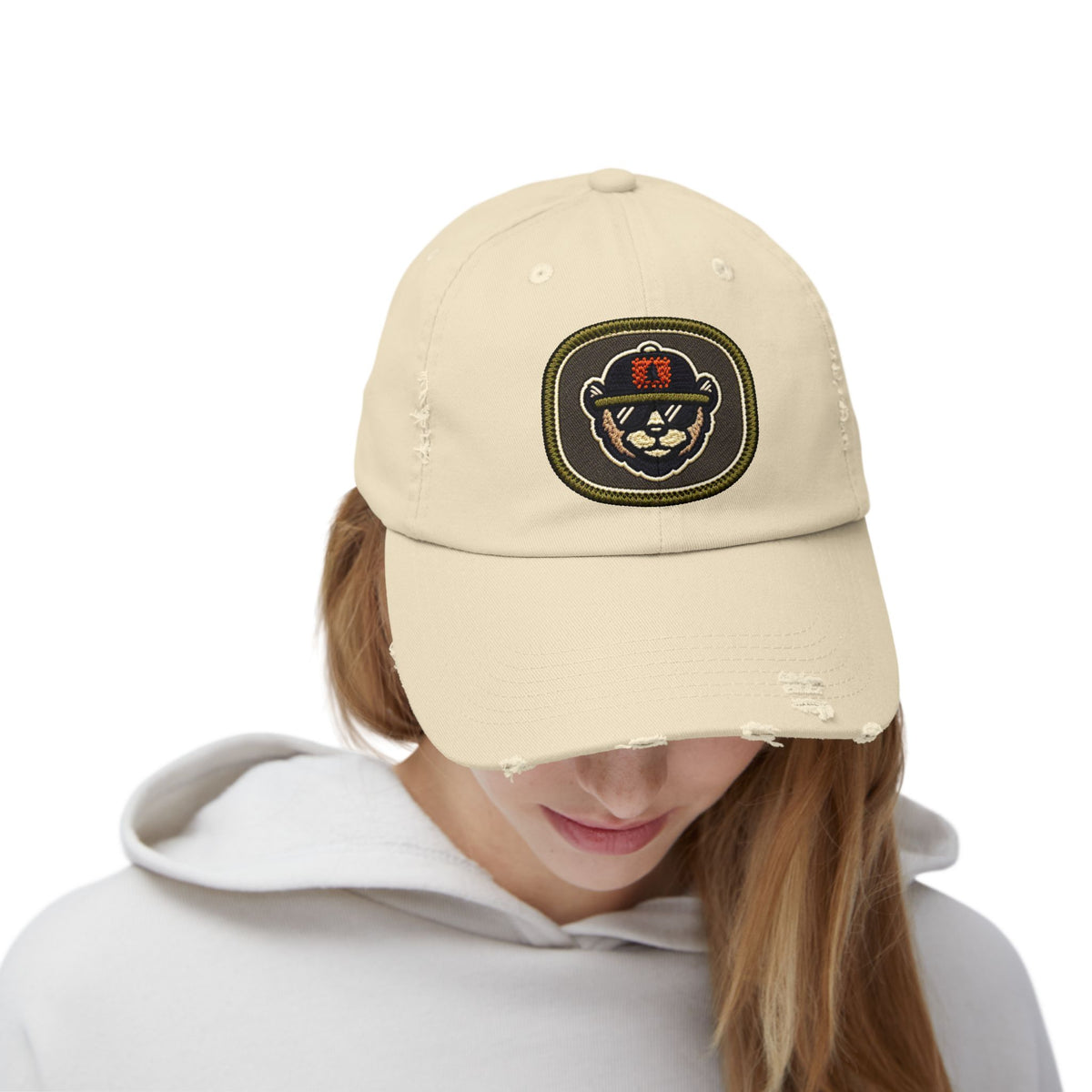 Unisex Distressed Cap Hats Printify