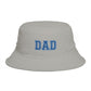 Dad Bucket Hat - Embroidered Collegiate Style Fathers Day Gift Hats Printify One size Storm