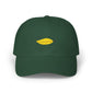 Embroidered Yellow Leaf Dad Cap — Minimal Nature Baseball Hat Hats Printify Spruce One size