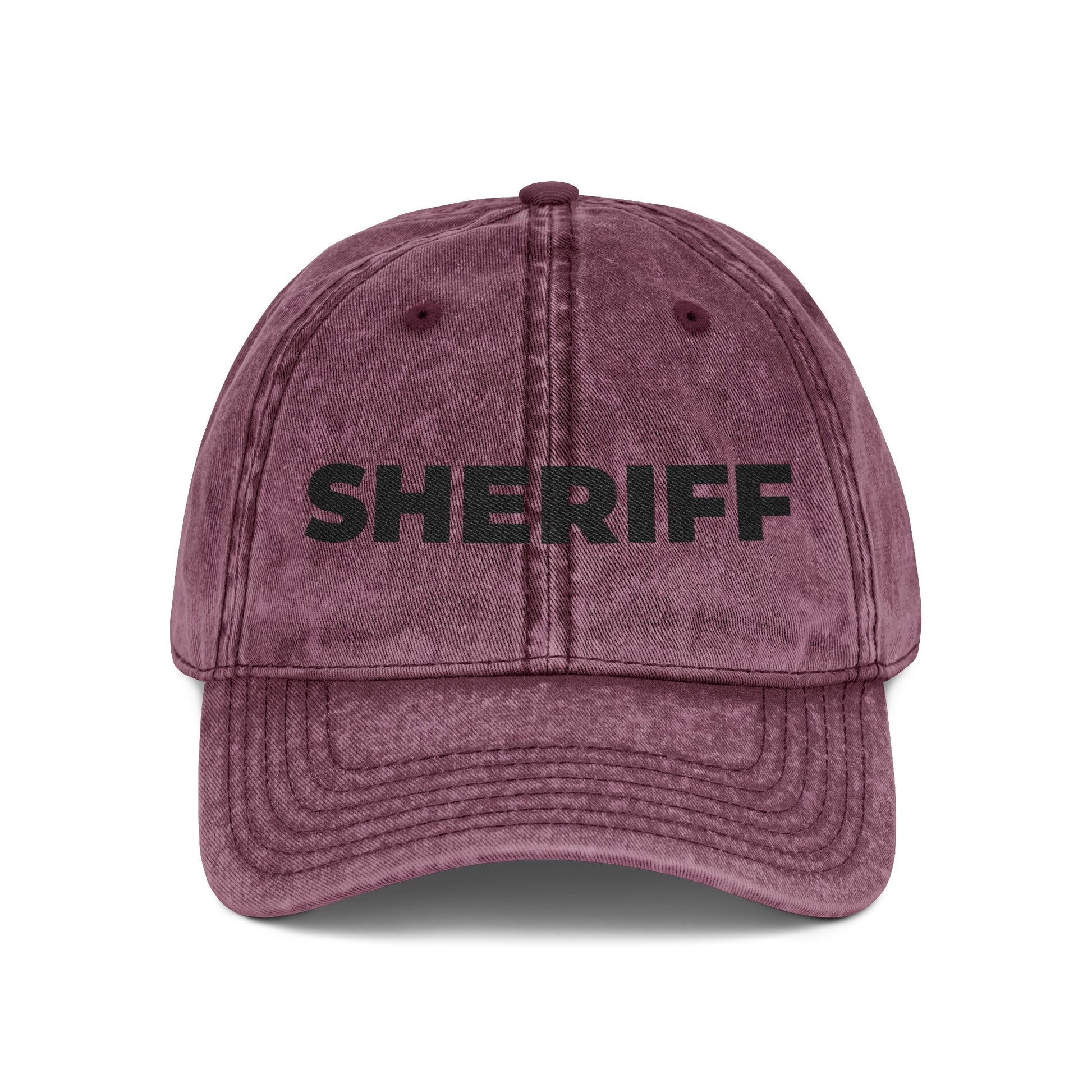 Vintage Cap (Embroidery) Hats Printify One size Maroon