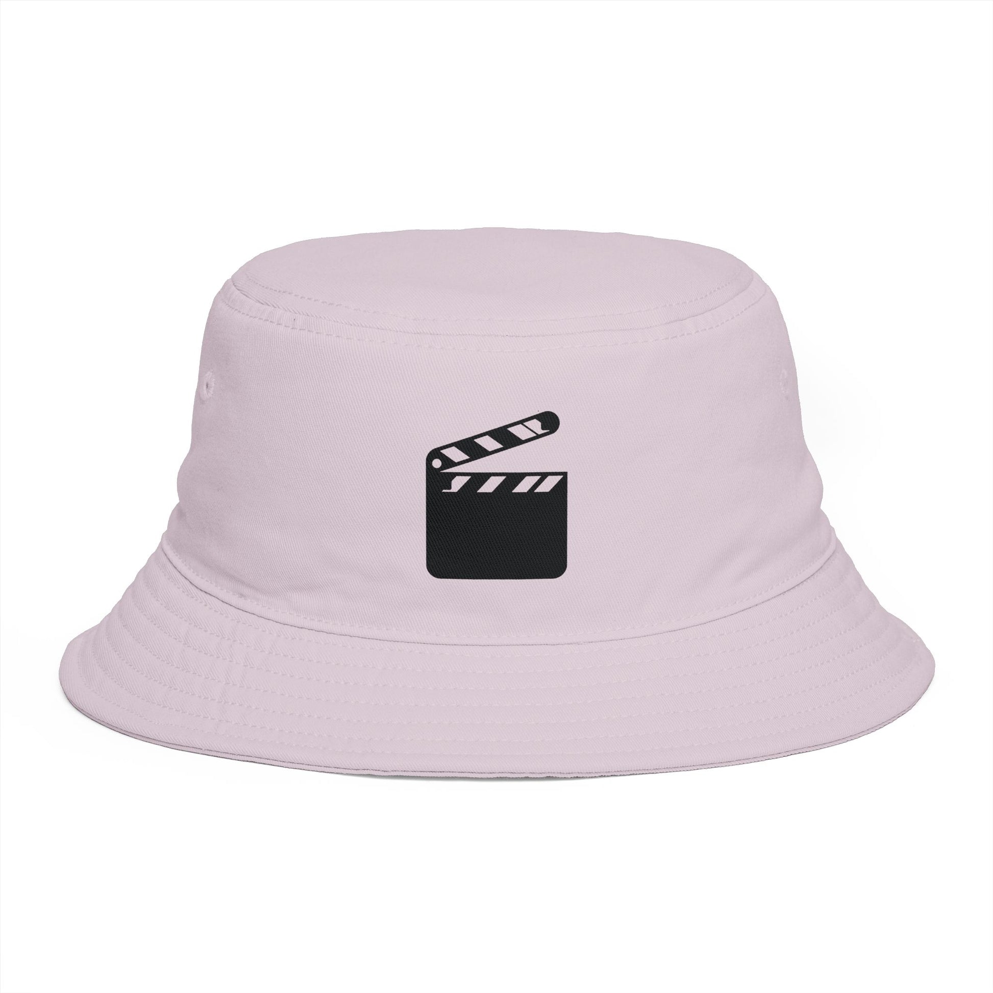 Film Director Bucket Hat - Clapperboard Logo Casual Bucket Hat Hats Printify One size Orchid