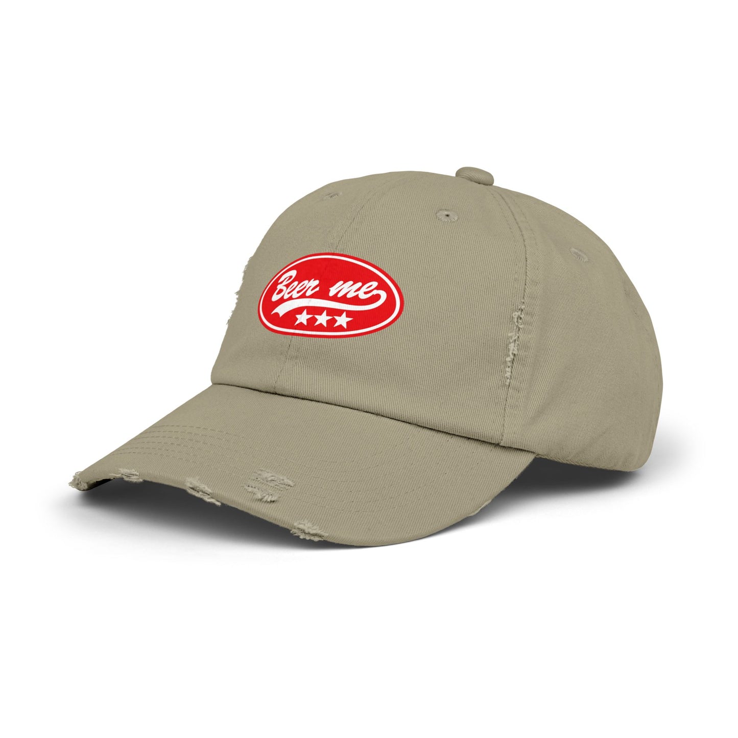 Beer Me Distressed Cap – Retro Patch Beer Hat for Brewers & Bar Fans