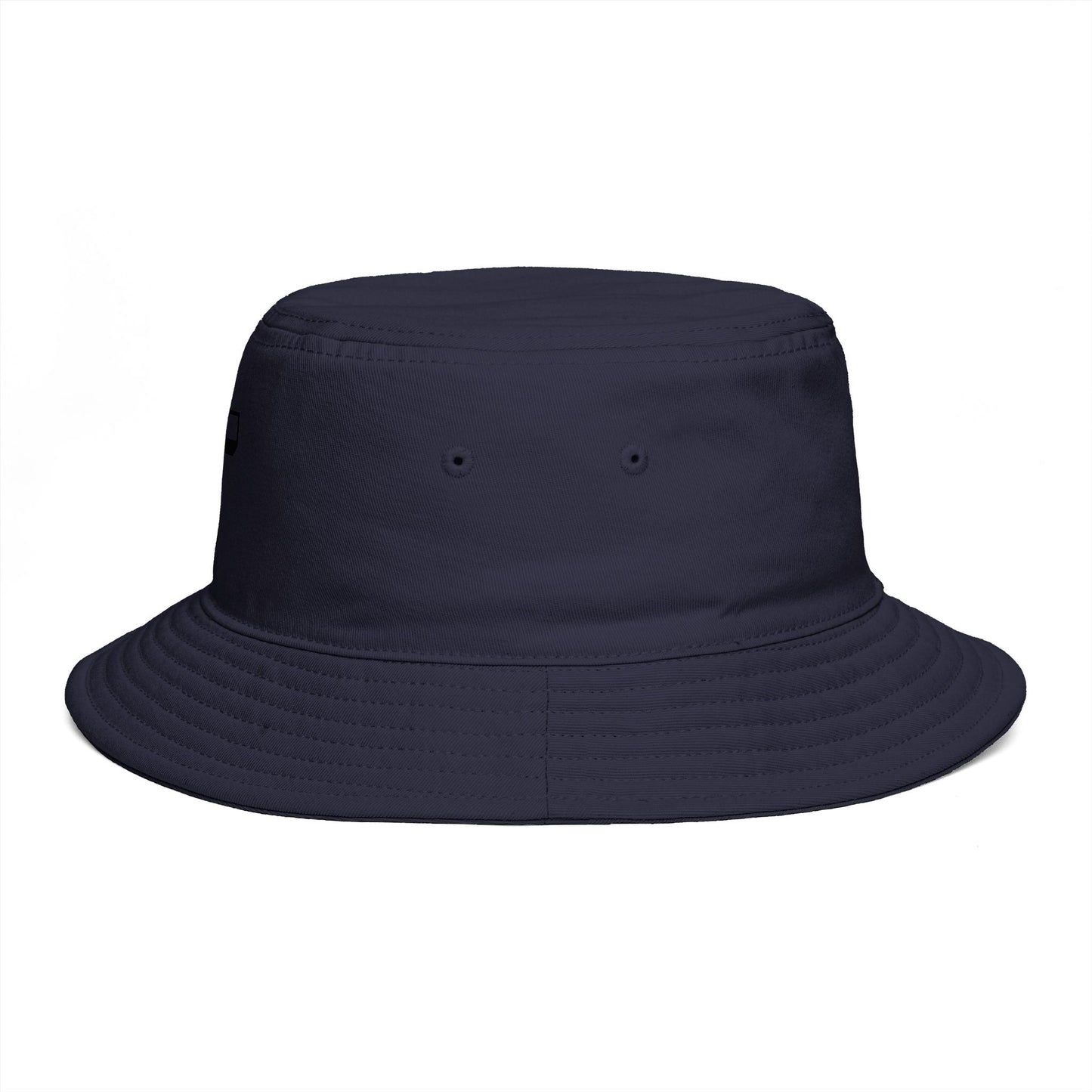 Christian Cross Bucket Hat — Minimal Faith Brown Sun Hat
