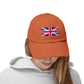 Distressed Union Jack Cap — British Flag Baseball Hat Hats Printify