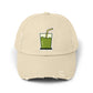 Unisex Distressed Cap Hats Printify Stone One size
