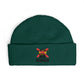 Cuff Beanie — 'No Kings' Streetwear Embroidered Beanie Hats Printify