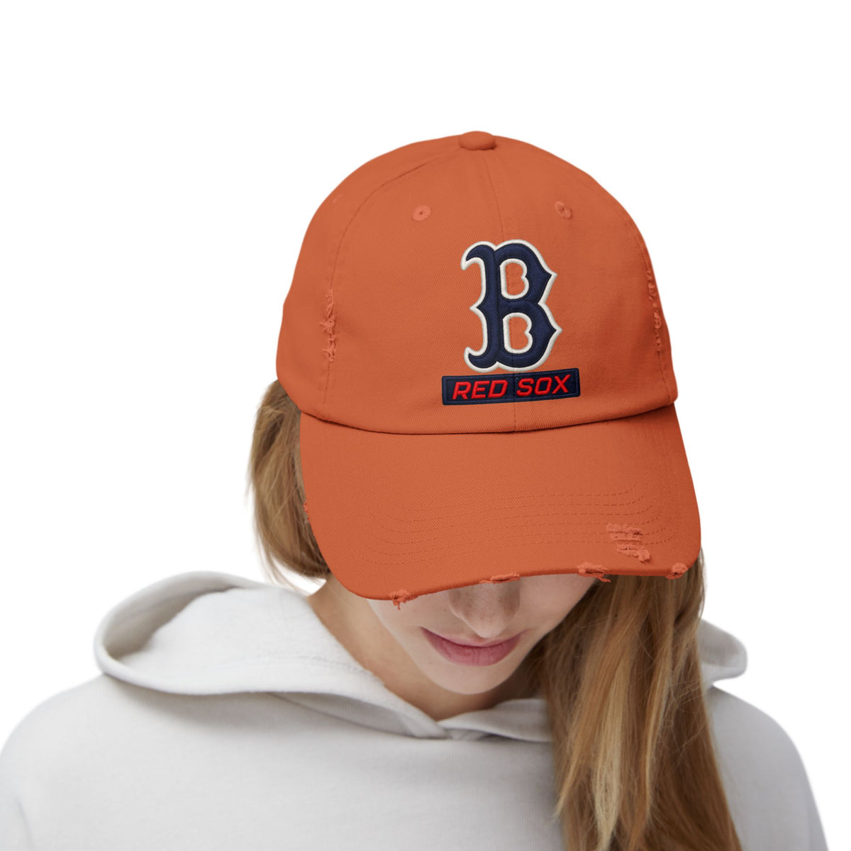 Boston Red Sox Distressed Baseball Cap Hats Printify