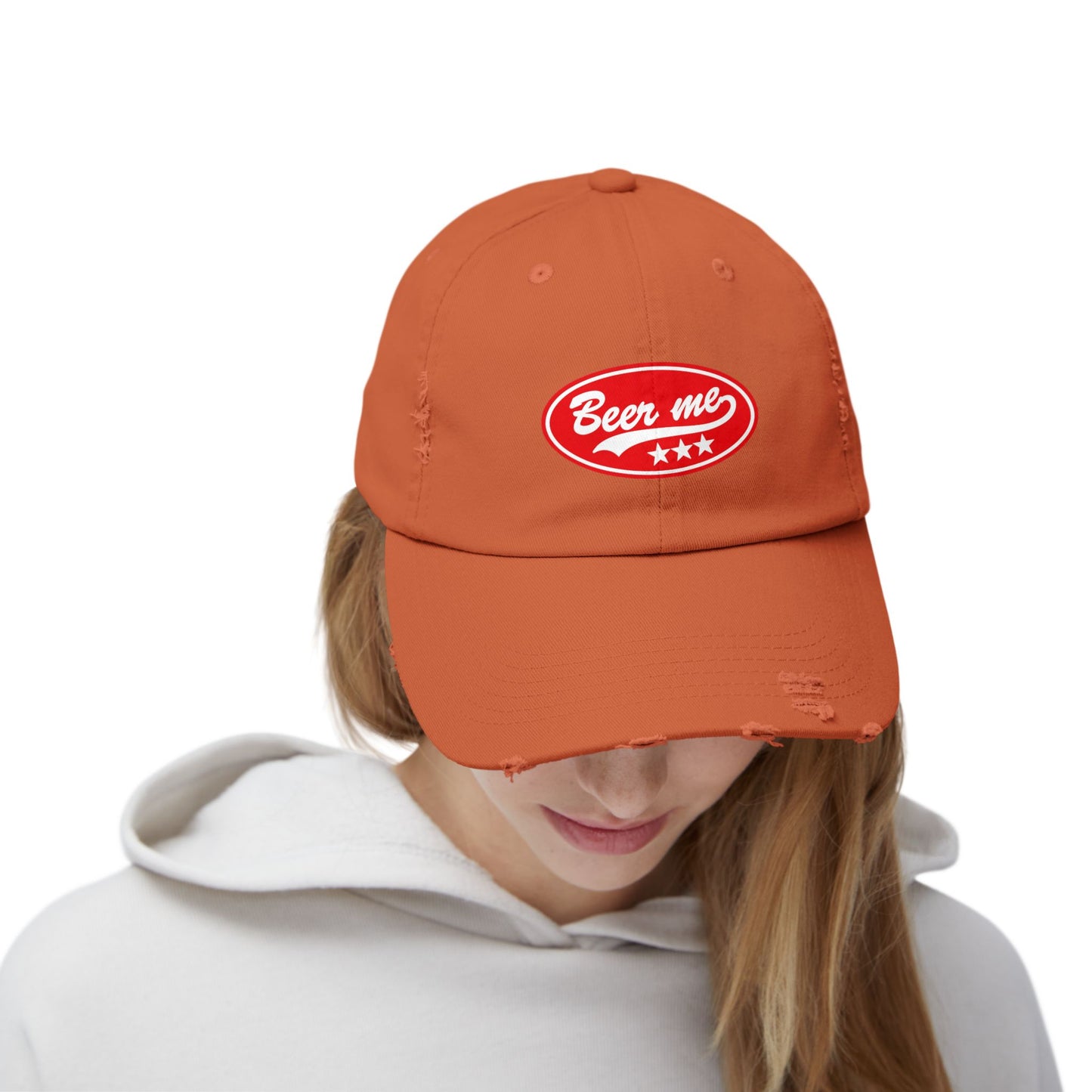 Beer Me Distressed Cap – Retro Patch Beer Hat for Brewers & Bar Fans