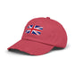 Distressed Union Jack Cap — British Flag Baseball Hat