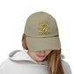 Distressed Brixton Cobra Cap — Vintage Embroidered Snake Hat Hats Printify