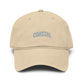 Washed Baseball Cap with Sparkle 'Dreamer' Embroidery — Casual Adjustable Cotton Hat