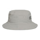 Godspeed Bucket Hat — Retro Script Embroidered Brown Sun Hat