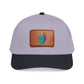 Leather Patch Baseball Cap — Retro Grenade Patch Hat