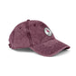 Vintage Embroidered Flamingo Cap — Washed Red Baseball Hat