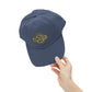Distressed John Deere Logo Cap — Vintage Farm Equipment Baseball Hat