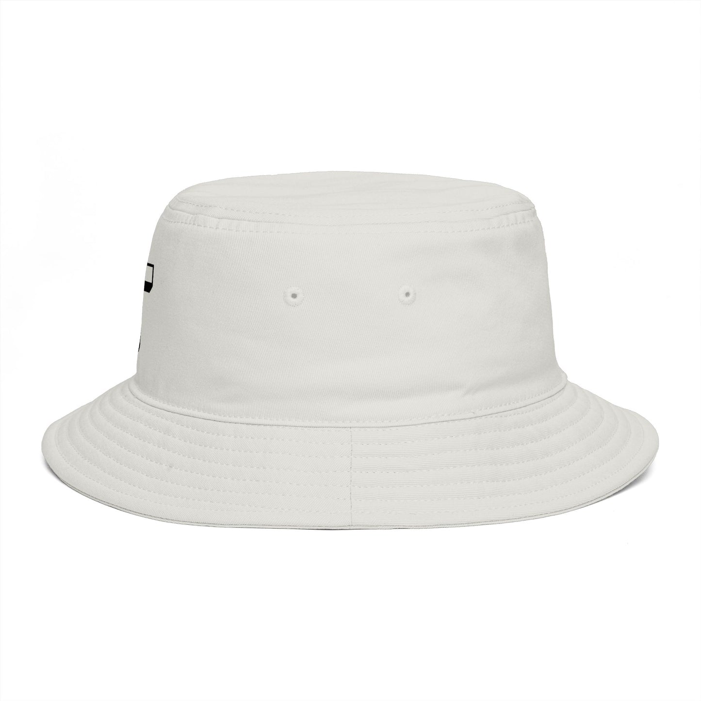 Christian Cross Bucket Hat — Minimal Faith Brown Sun Hat Hats Printify