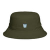 Coffee Cup Bucket Hat — Embroidered Mini Latte Graphic Hats Printify One size Army