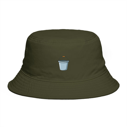 Coffee Cup Bucket Hat — Embroidered Mini Latte Graphic Hats Printify One size Army