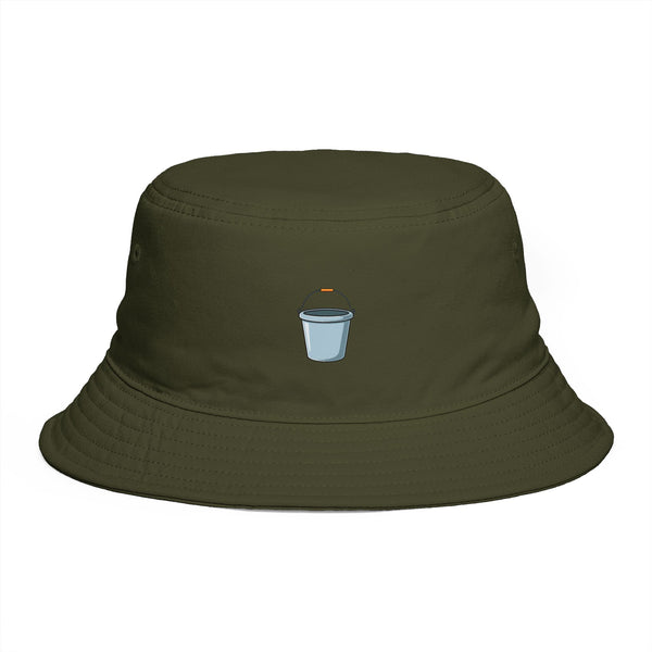 Coffee Cup Bucket Hat — Embroidered Mini Latte Graphic Hats Printify One size Army