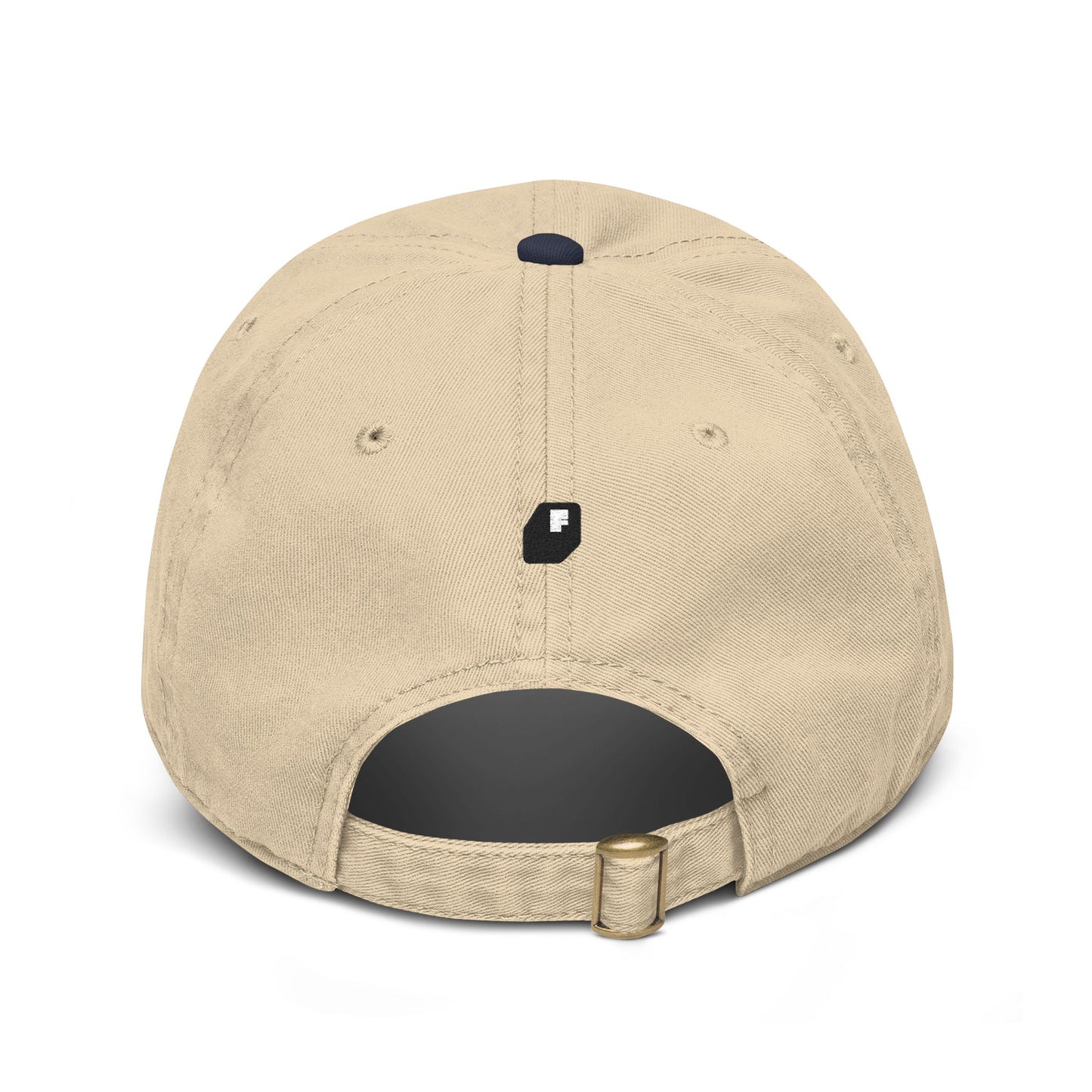 Washed Baseball Cap with Sparkle 'Dreamer' Embroidery — Casual Adjustable Cotton Hat