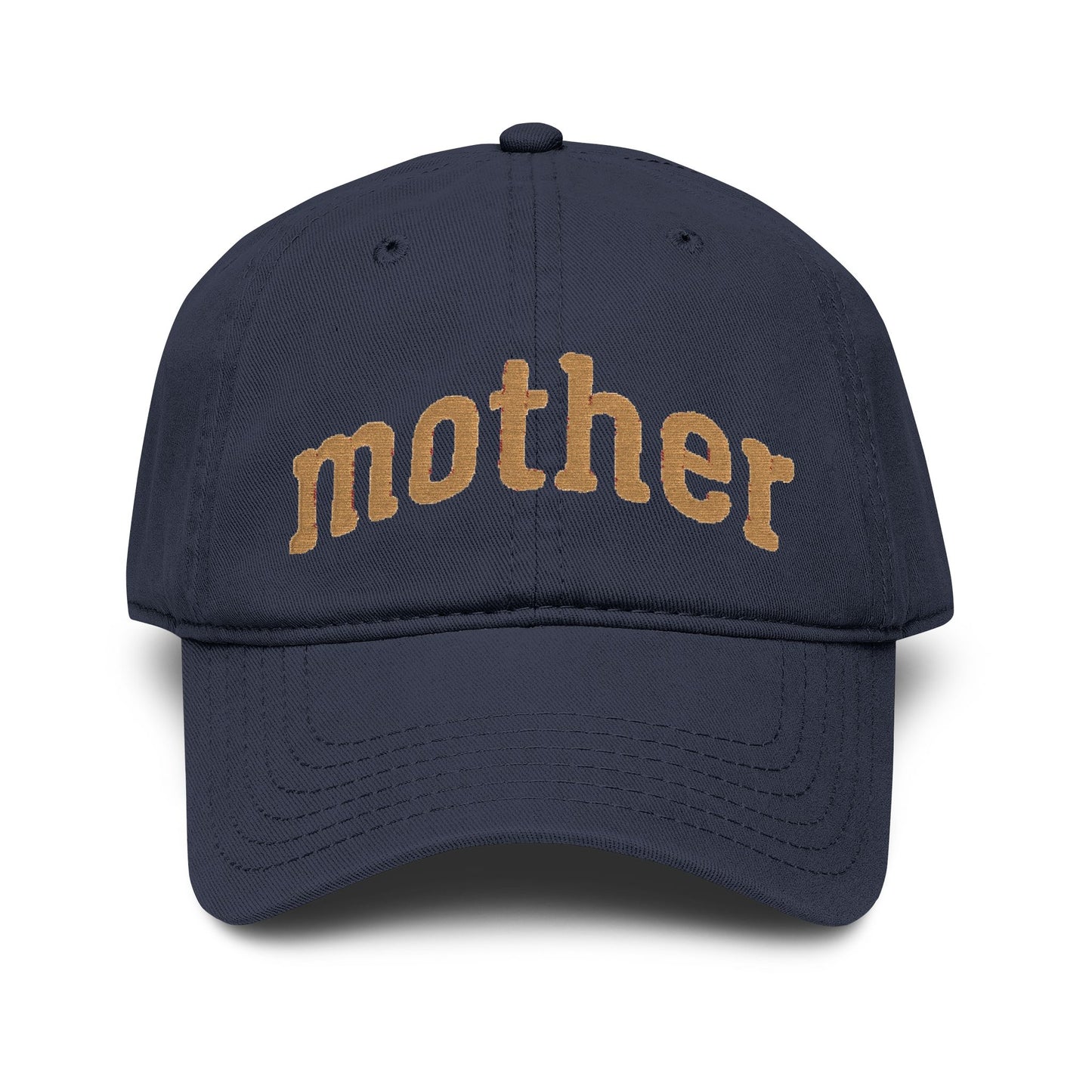 Mother Glitter Washed Baseball Cap — Sparkle Mom Hat for Mother's Day & Gifts