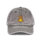 Vintage Embroidered Teddy Bear Cap Hats Printify One size Charcoal Grey