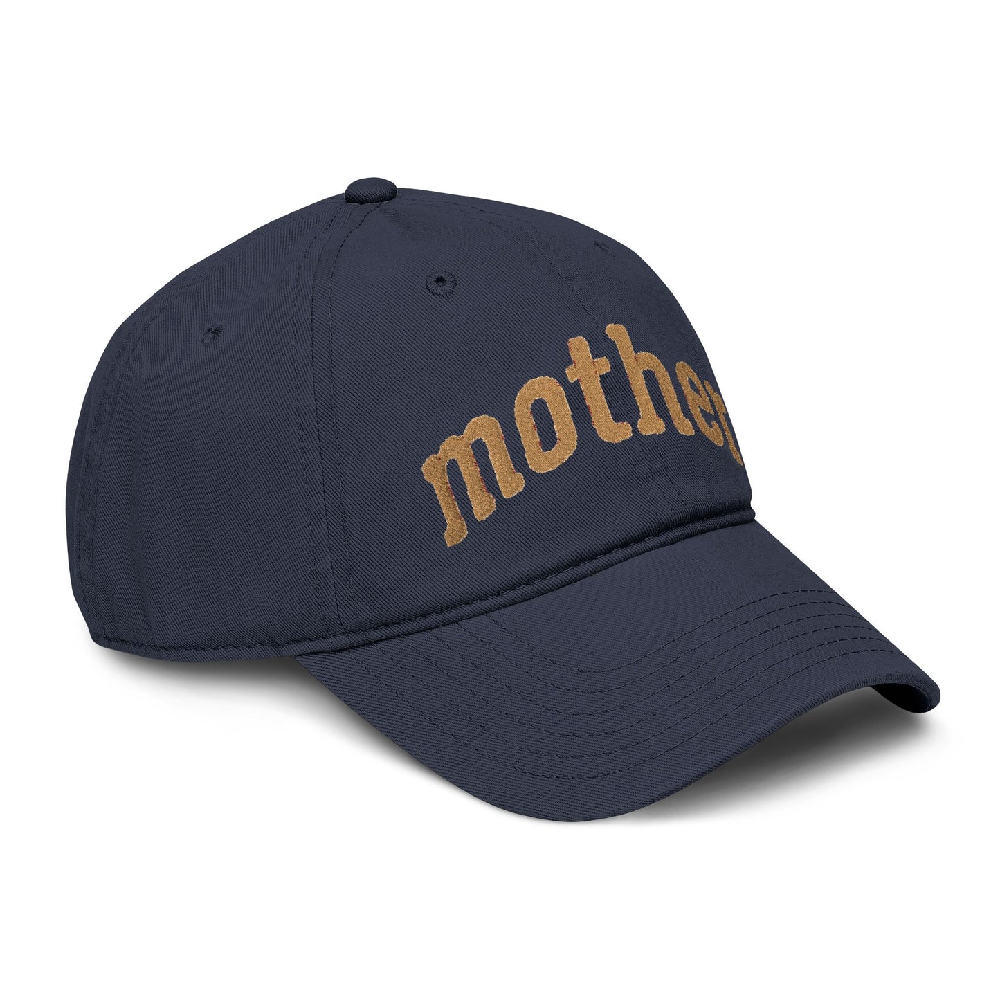 Mother Glitter Washed Baseball Cap — Sparkle Mom Hat for Mother's Day & Gifts