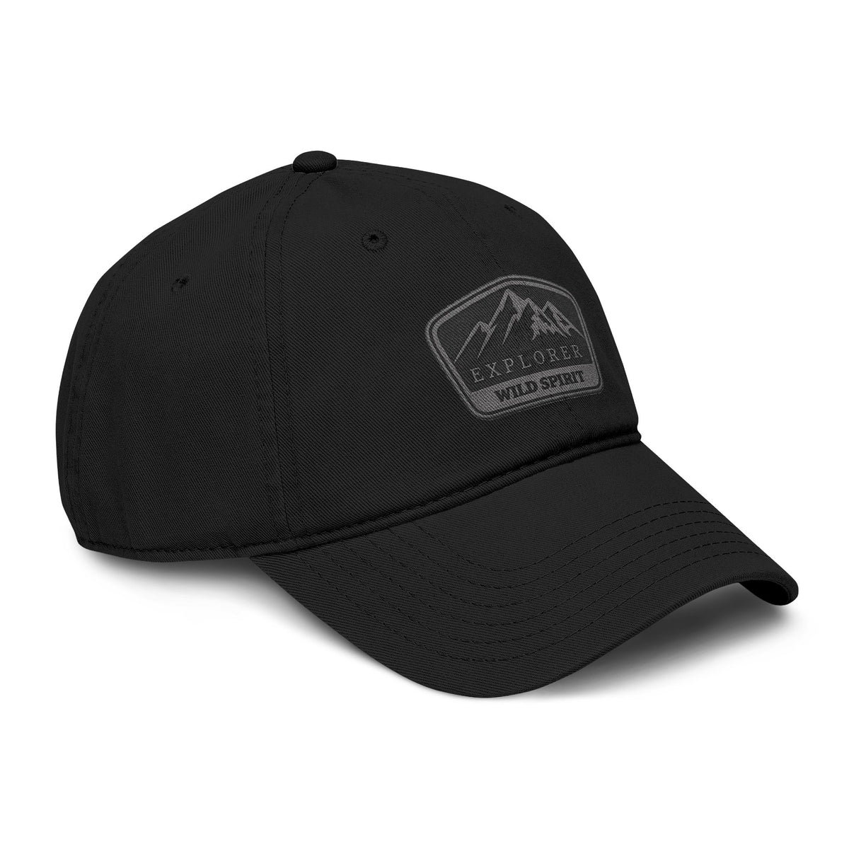 Explorer Wild Spirit Washed Baseball Cap Hats Printify