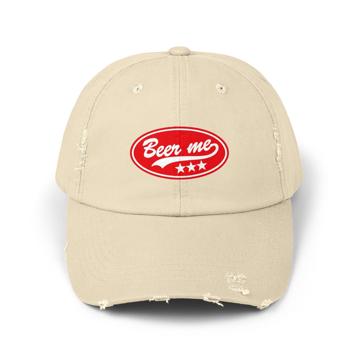 Beer Me Distressed Cap – Retro Patch Beer Hat for Brewers & Bar Fans