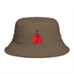 Boxing Gloves Buckethat - Retro Sport Embroidered Bucket Hat Hats Printify