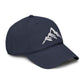 Washed Mountain Embroidered Baseball Cap Hats Printify