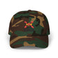 No Kings Embroidered Dad Cap — Casual White Baseball Hat Hats Printify Green Camo One size