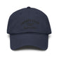Garment Washed Baseball Cap Hats Printify One size Navy