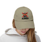 Distressed Black Cap — ‘Kings’ Crown Graphic Dad Hat Hats Printify