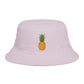 Pineapple Embroidered Bucket Hat — Tropical Summer Sun Hat Hats Printify One size Orchid