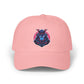 Dad Cap — Cyber Samurai Embroidered Logo Hat Hats Printify Pink One size