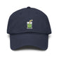 Garment Washed Baseball Cap Hats Printify One size Navy