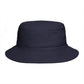 Red Pushpin Embroidered Bucket Hat - Minimal Casual Sun Hat