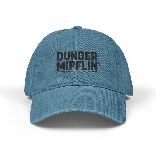 Denim Hat (Embroidery) Hats Printify One size Blue