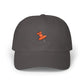 Embroidered Pushpin Dad Cap – Minimal Retro Office Hat Hats Printify Dark Grey One size