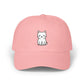 Cute Kitty Embroidered Dad Cap Hats Printify Pink One size